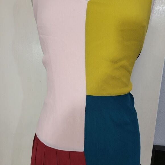 AnthropologieāHDāinĀ Parisācolorāblockādress Sz 2 - Picture 4 of 10